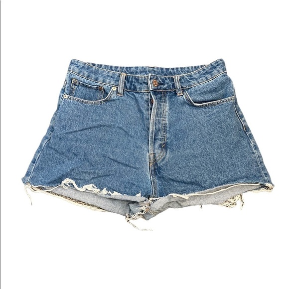 🌺 & Denim Vintage Shorts High Waist Short - Picture 1 of 12